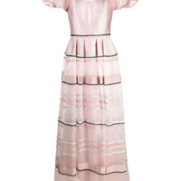 Off Shoulder Satin Maxi Dress