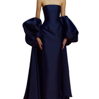 The Lea Maxi Dress Blue