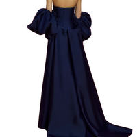 The Lea Maxi Dress Blue
