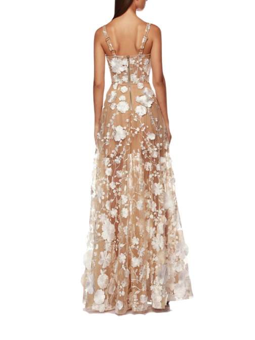 Jasmine Gown Beige