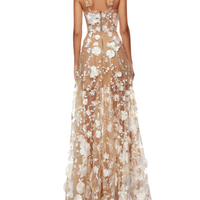 Jasmine Gown Beige