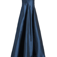 Kayla Strapless Gown Blue