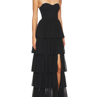 Rachel Cosette Gown Black