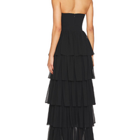 Rachel Cosette Gown Black