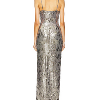 Cache Dress Silver