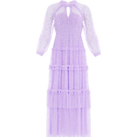Sequin Kisses Ankle Gown