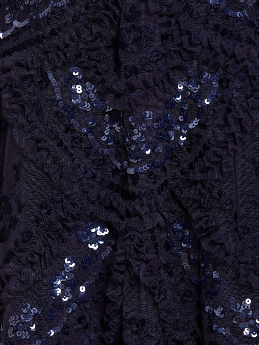 Carmen Sequin-Embellished Tulle Gown
