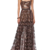 Midnight Noir Gown Black