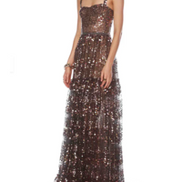 Midnight Noir Gown Black