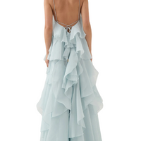 Pandorea Layered Maxi Dress Blue