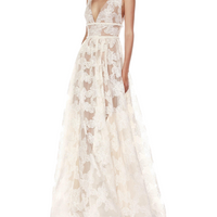 Lily Blanc Gown White