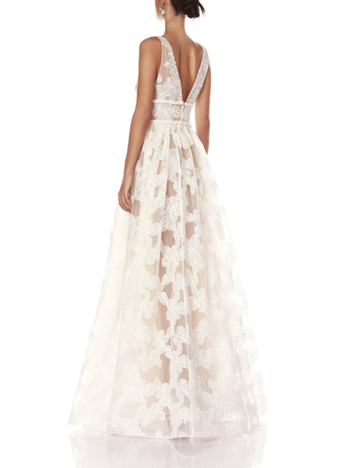 Lily Blanc Gown White