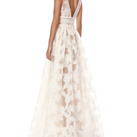 Lily Blanc Gown White