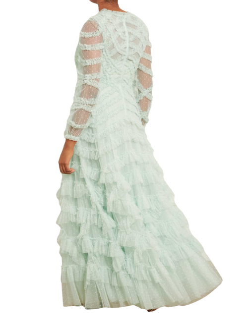 Lana Round Neck Gown