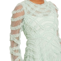 Lana Round Neck Gown