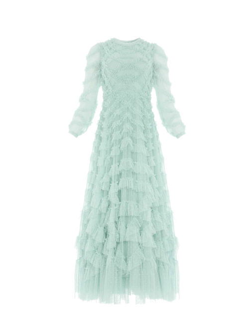 Lana Round Neck Gown