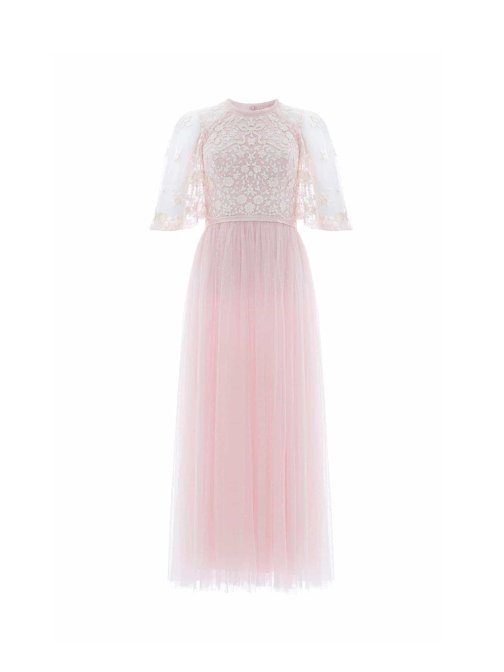 Bonnie Bow Bodice Ankle Gown