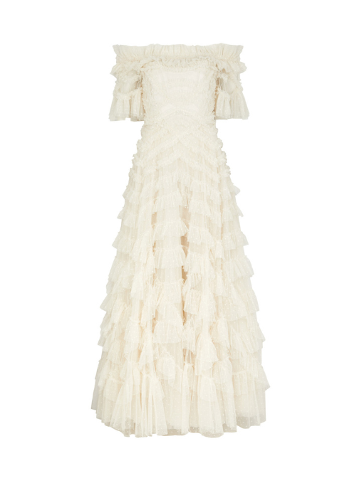 Lana Off-Shoulder Gown