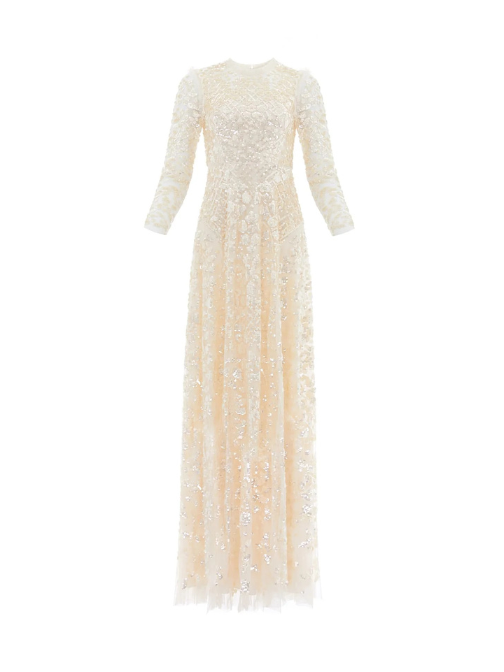 Aurelia Long Sleeve Gown