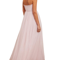Tempest Bodice Strapless Gown