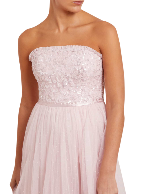 Tempest Bodice Strapless Gown