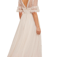 Thea Bodice Ankle Gown