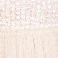 Raindrop Bodice One-Shoulder Ankle Gown Champagne