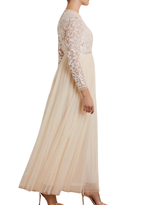 Tempest Bodice Dress Champagne