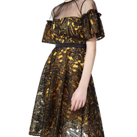 Tawn Between Dress Yellow