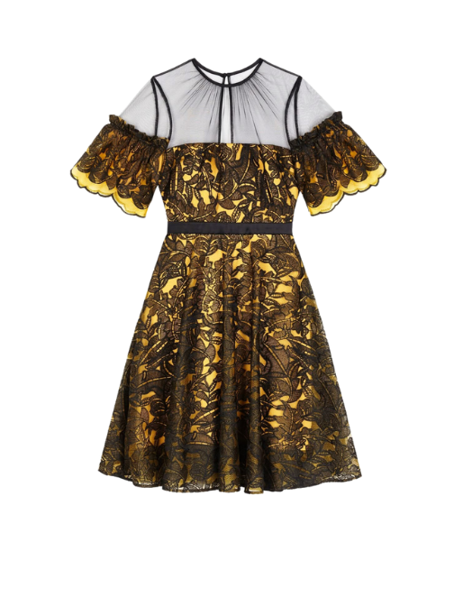Tawn Between Dress Yellow