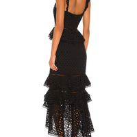 Haze Midi Dress Black