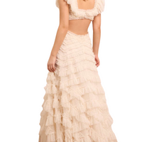 Lola Backless Gown Cream