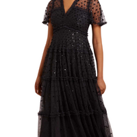 Thea Sequined Maxi Dress