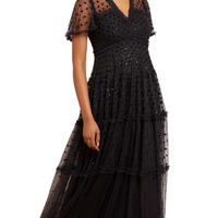 Thea Sequined Maxi Dress
