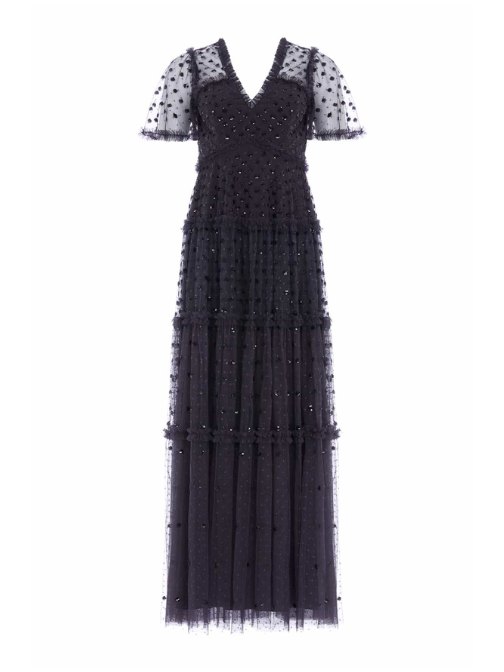 Thea Sequined Maxi Dress