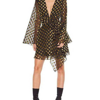 Budding Mini Dress Black