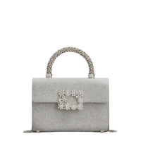 Jewel Efflorescence Mini Bag Silver