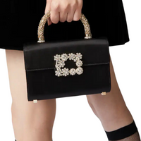 Jewel Efflorescence Mini Bag Black