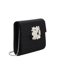 Efflorescence Mini Clutch Black