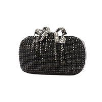 Black Chainmail Clutch Bag