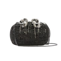 Black Chainmail Clutch Bag