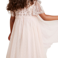 Lilybelle Sequin Kids Dress Pink