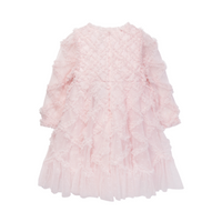 Evelyn Kids Dress Pink