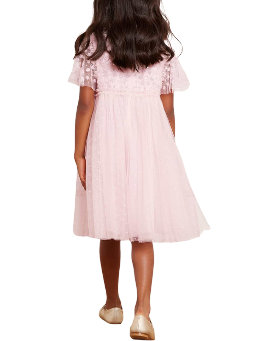 Thea Bodice Kids Dress Pink