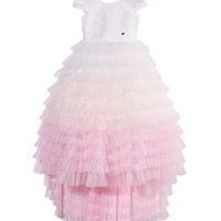 Ruffle Dress White