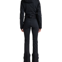 Parry Faux Border Ski Suit Black