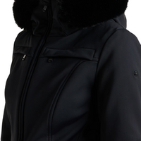 Parry Faux Border Ski Suit Black