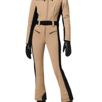 Parry Faux Border Ski Suit Khaki