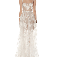 Anastasia White Maxi Dress by Bronx and Banco - Rental Hong Kong