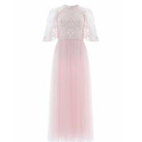 Bonnie Bow Bodice Ankle Gown by Needle & Thread - Rental Hong Kong